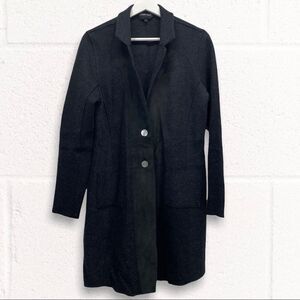 Rare Find Eileen Fisher Notch Collar Long Jacket